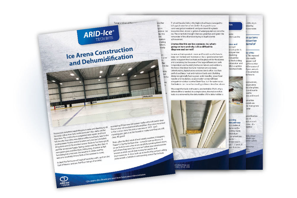 TechBit: Ice Arena Construction and Dehumidification